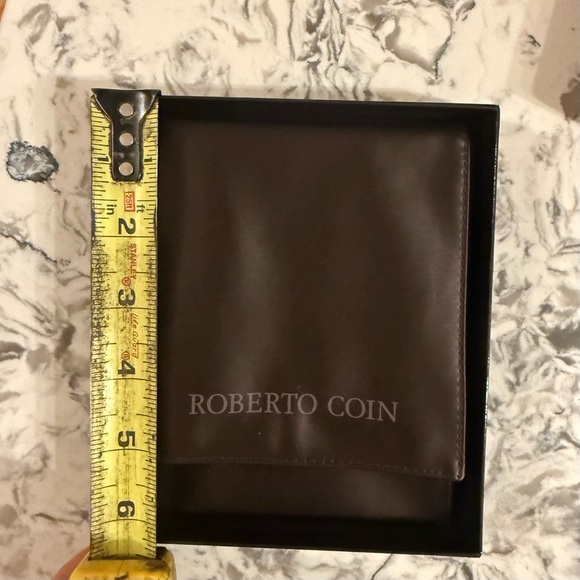 Roberto Coin Black Jewelry Box & Bag - Picture 4 of 4